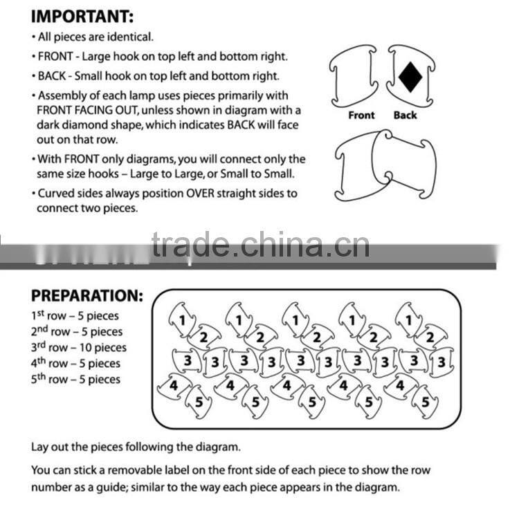 IQ jigsaw lamp,puzzlel lamp