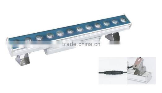 2015 IP67 Waterproof lens and tempered glass cover outdoor led wall washer light