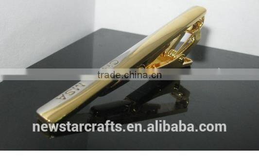 fashion design tie clip crafts,metal tie clip for men as promotion