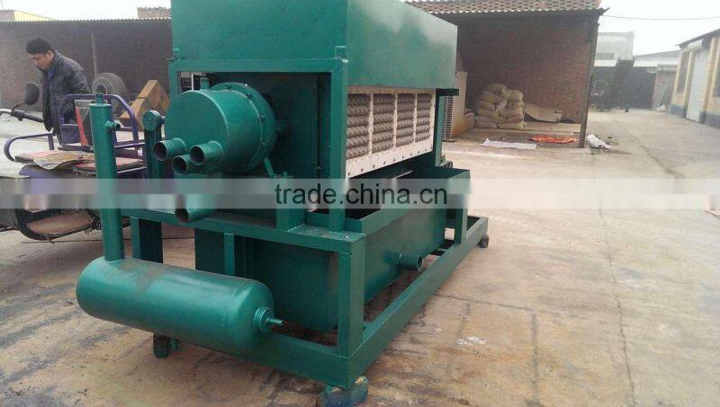 Lower production cost and labor paper egg tray making machine