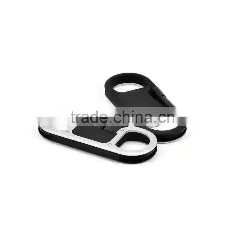 For Android Type Portable Metal Keychain USB Data Charge Sync Cable Support Bottle Opener For Samsung Fou xiaomi For Sony