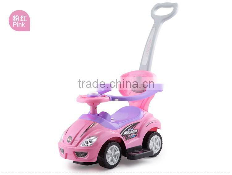 Baby Ride on car can do as 3 in 1 for baby walker, baby stroller, ride on car with the sun canopy