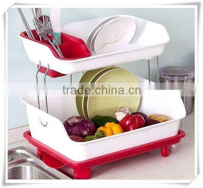 wholesale kitchen tray plastic vegetable and fruit storage basket