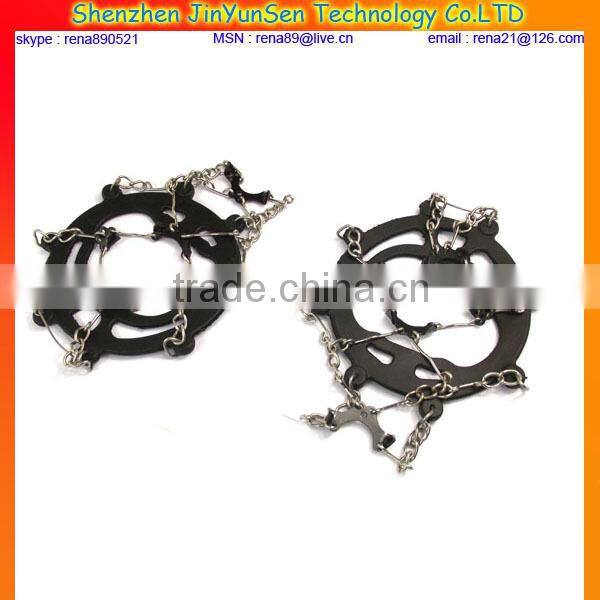 best quality steel chain anti-slip ice grip shoe covers