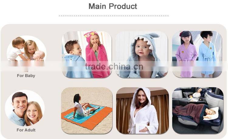 Multifunction Flannel Travel Blanket Pillow