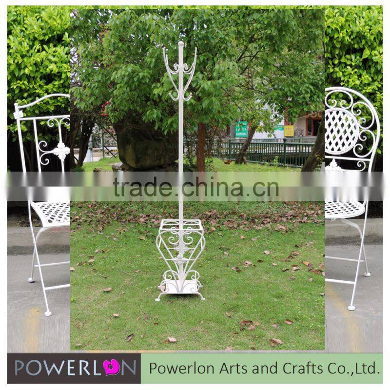 European Style Furniture wrought iron Coat Rack, Special Designed Living Room Clothes and Hats Stand