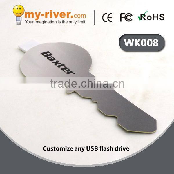 2016 promotion key shape usb webkey 16gb wholesale customize