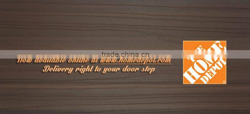 Composite outdoor decking tiles, UltraShield QuickDeck by NewTechWood