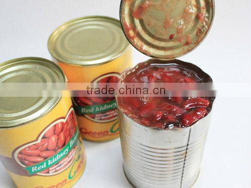 New Crop Canned Dark Red Kidney Beans, British Type