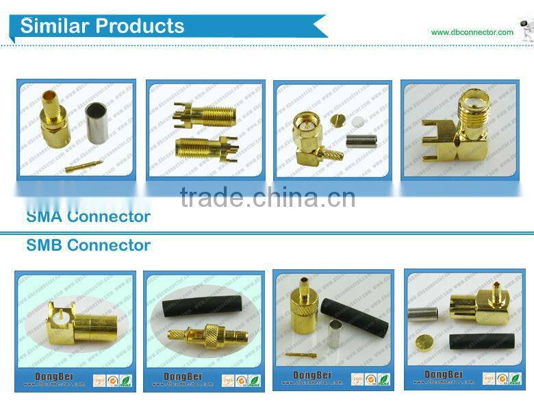 2013 Dongbei smb direct insertion female rf coaxial cable connector