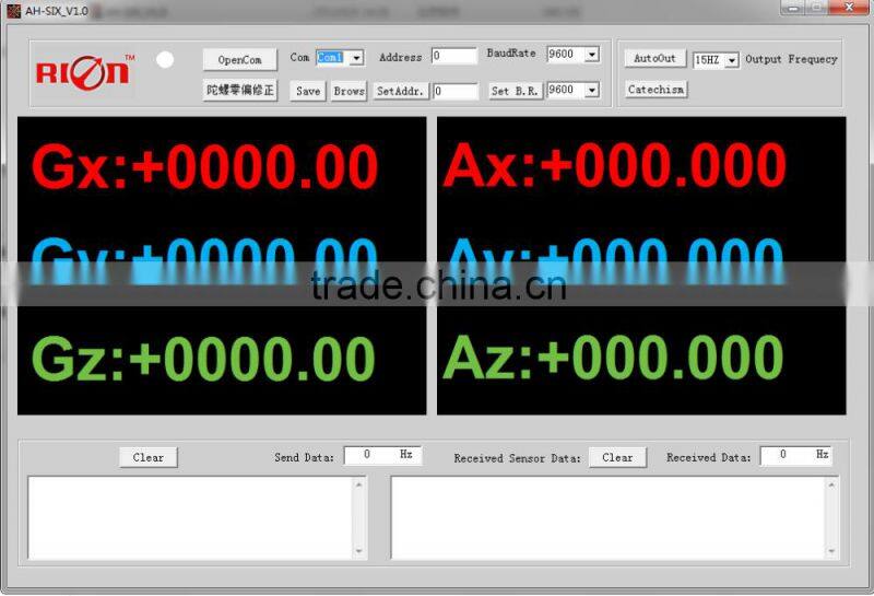 Compact IMU, Light Weight Orientation Meter, Wide Working Temperature Range
