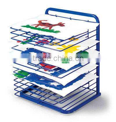 Blue screen printing drying rack