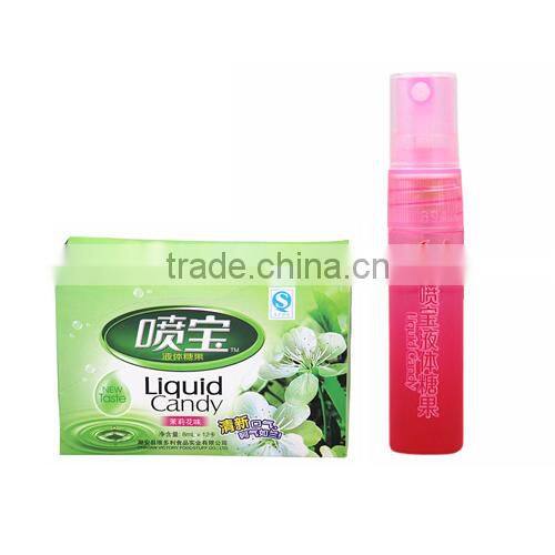 Yummy liquid candy by advanced production line fresh spray