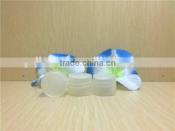 18mm wholesale manufacturer plastic round bottle screw cap lids for shampoo conditioner olive oil detergent