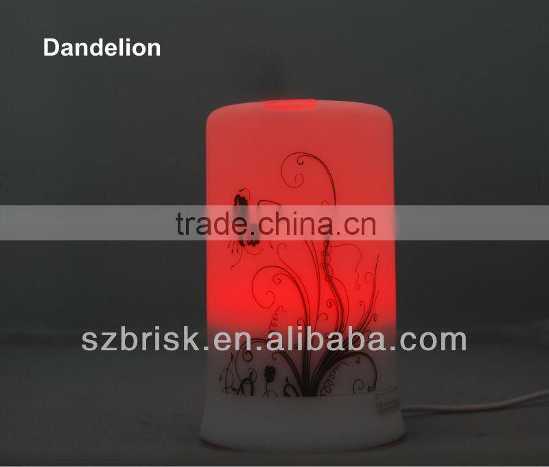 8 colors ultrasonic led aroma oil diffuser