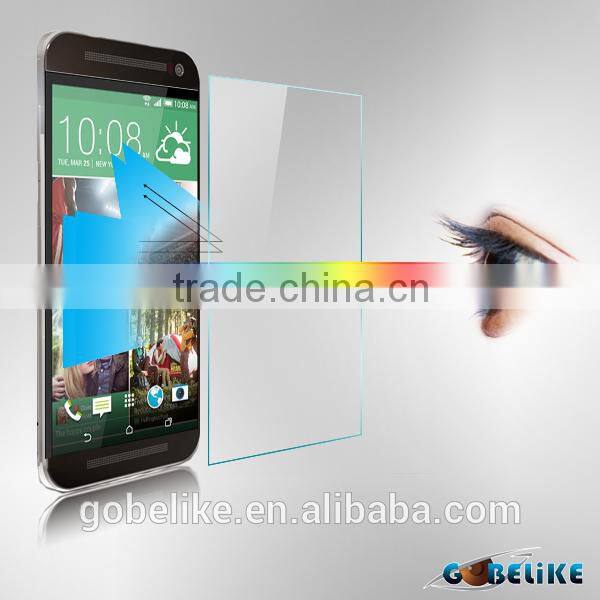 100% protective your eyes 90% anti-blue light cut Tempered Glass Screen Protector for HTC ONE M9