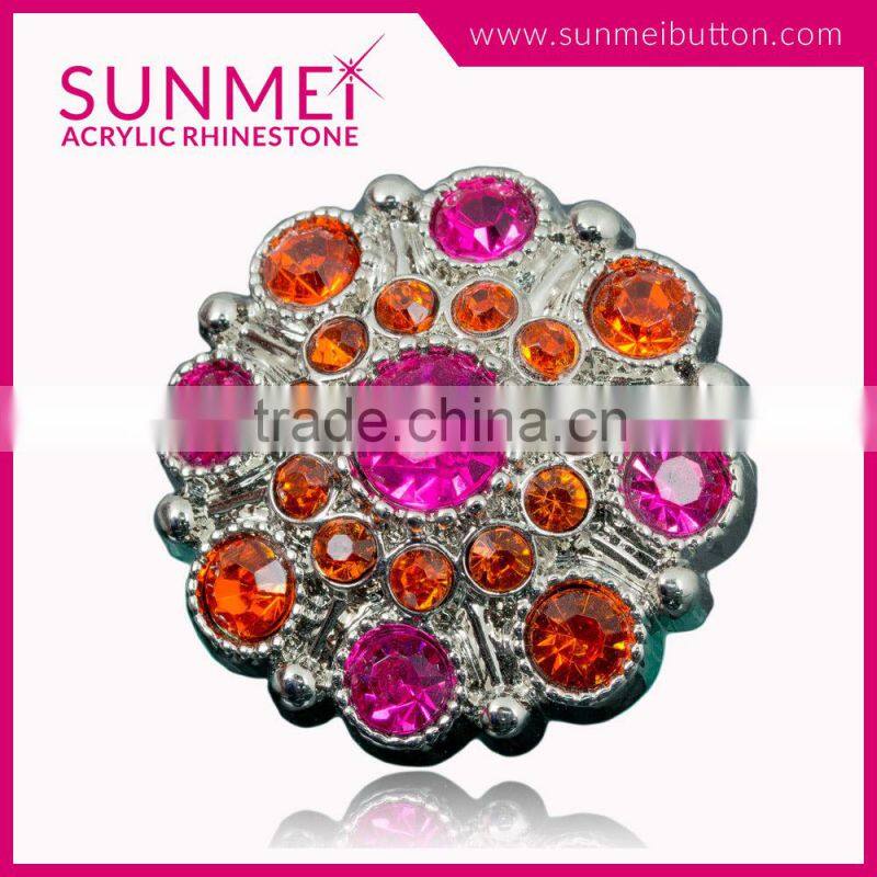 Fashion Style Light Purple Rhinestone Jewelry Embellishments