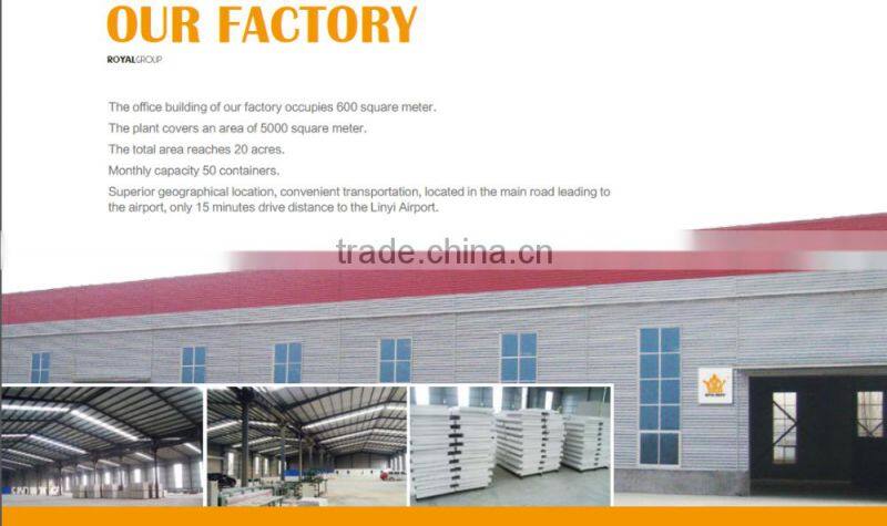 Wooden Acoustic Perforated Gypsum Ceiling Tile Made in China Good Quality Soundproof