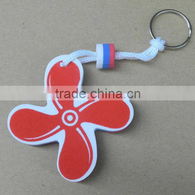 Custom heart shaped eva key chain,custom shape floated keychains, eva keychains