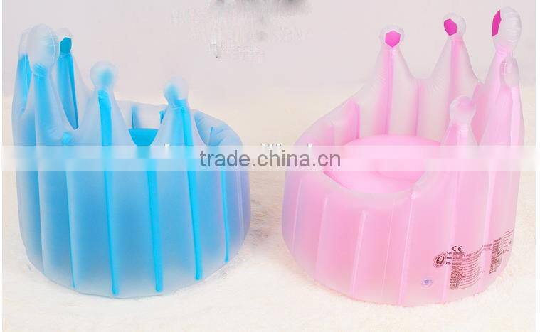 giant inflatable crown children sofa for kids