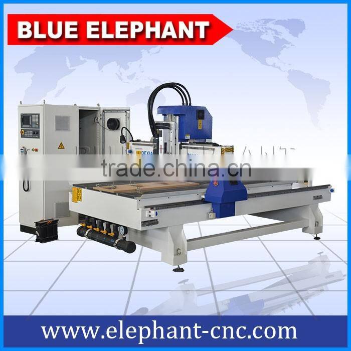 automatic wood cutting machine atc cnc router 1325 with germany motor