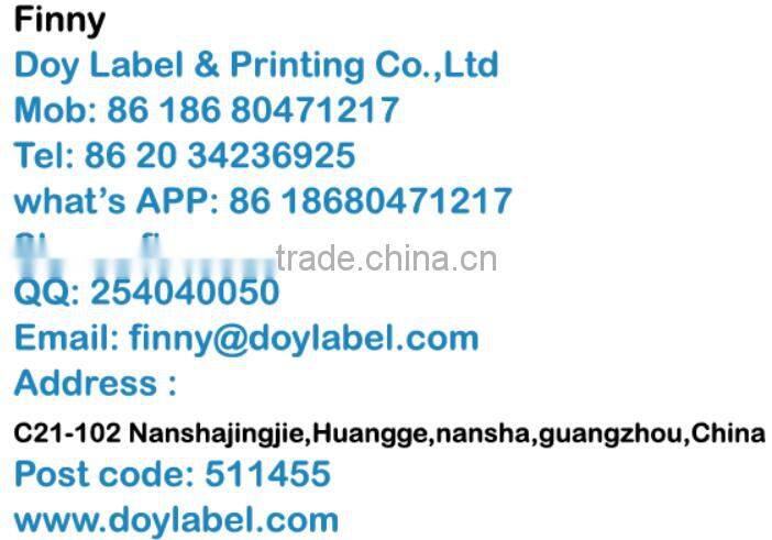 Printed cotton gift bag