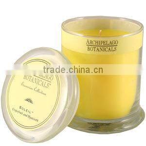Gift Scented Soy Candle in Metro Jar with lid