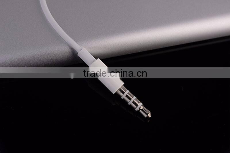Original Quality OEM Earphone with Microphone Noise Cancelling Stereo Headphone China Cheap Headset for iPhone 5 6/6S 7/7s