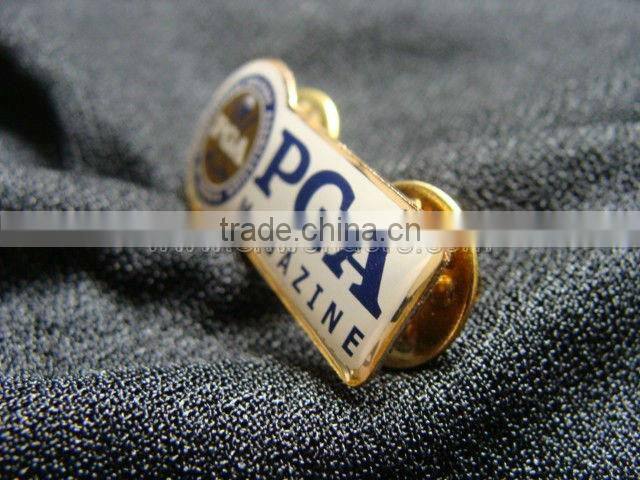 High quality metal badge pin clips