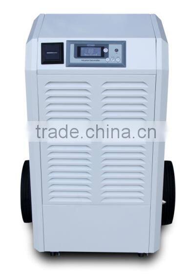 90L/D Big Wheels Commercial Interior Dehumidifier with Drain Pump Remote Control with Wifi