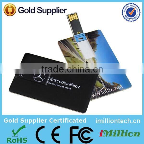 Cheapest slim card pendrive OEM 1GB Card USB Flash Drive
