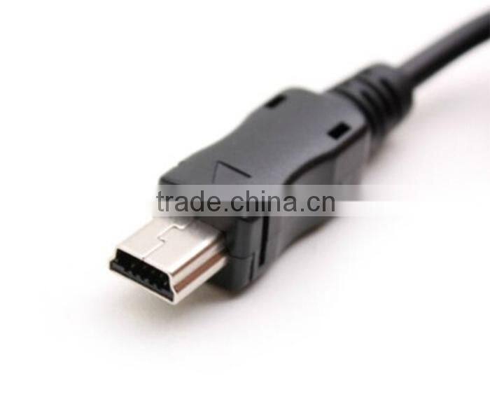 Spiral Coiled USB 2.0 A male to Mini USB 5Pin B Data Sync Charge Cable for MP3