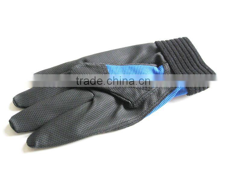 Good Quality PU Leather Safety Working Summer Hand Gloves