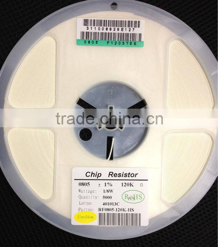 Storage 0805 120K 1% chip resistor