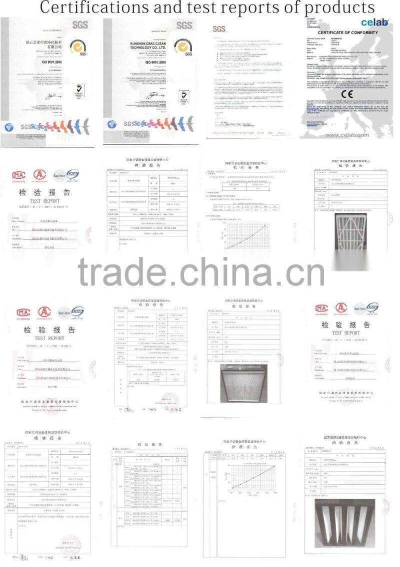 Cleanroom fan filter unit FFU