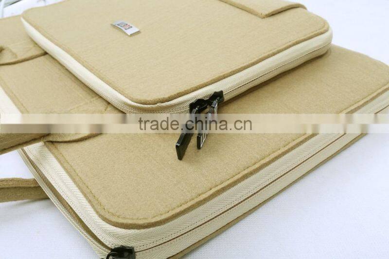 BUBM 2016 new 11inch felt laptop bag Case For Notebook lady travel business notebook case