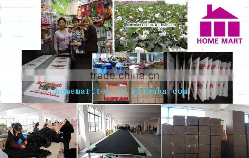 cotton velour printed with eco-friendly pvc home and garden apron