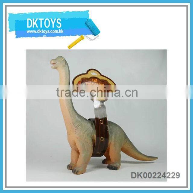 Roto cast dinodsaur soft pvc dinosaur with PP cotton stuffed