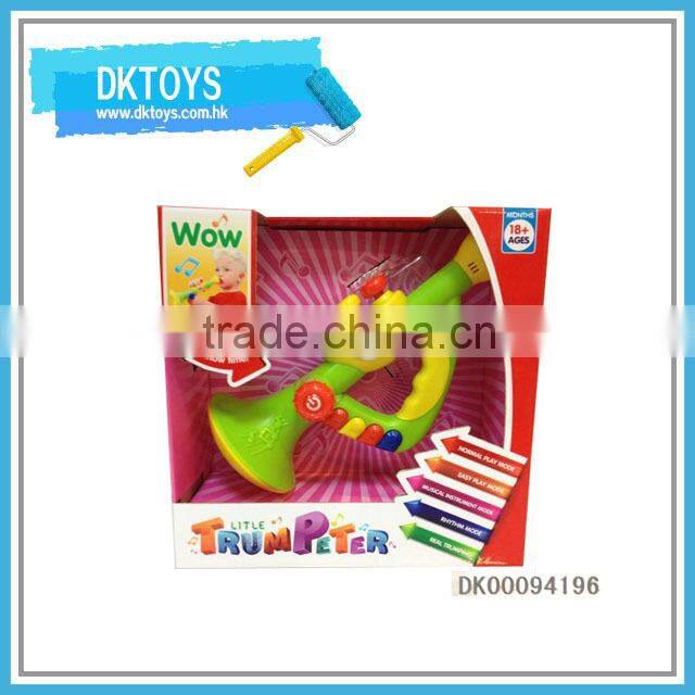 Plastic Electronic Toy Trumpet Musical Toy