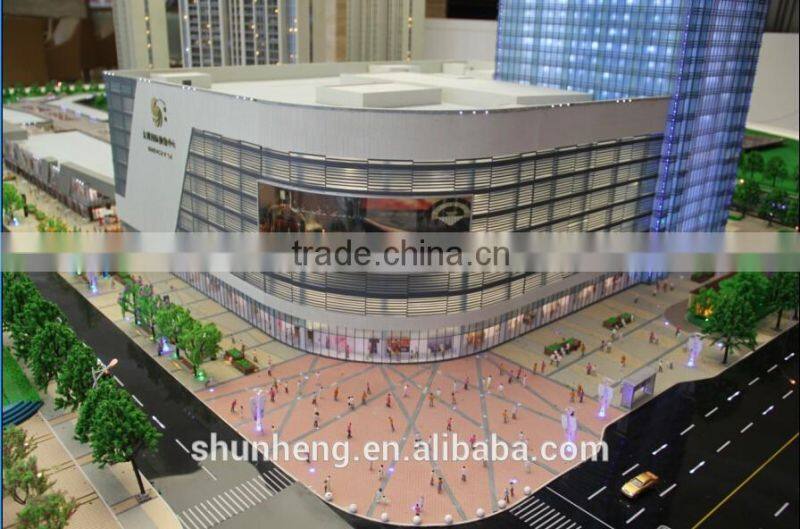 miniature building scale model,commercial center architectural scale model