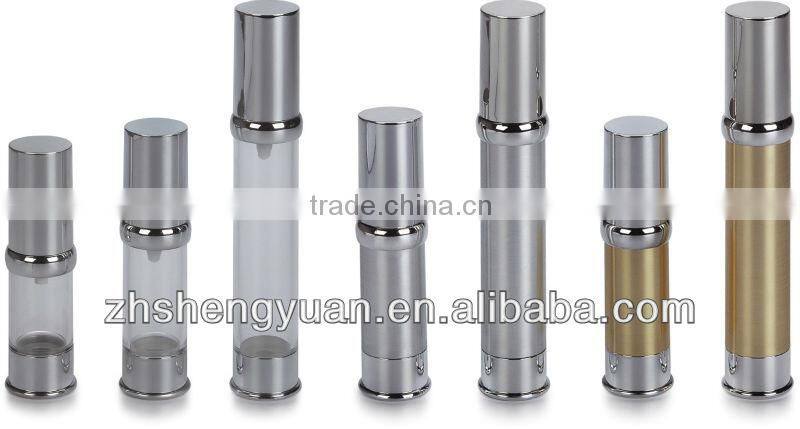 15ML airless lotion pump bottle plastic container