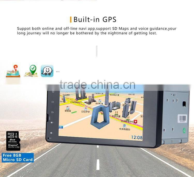 10.2 Inch 2 din Microphone control panel Android car gps dvd player for MITSUBISHI OUTLANDER 2014 2015