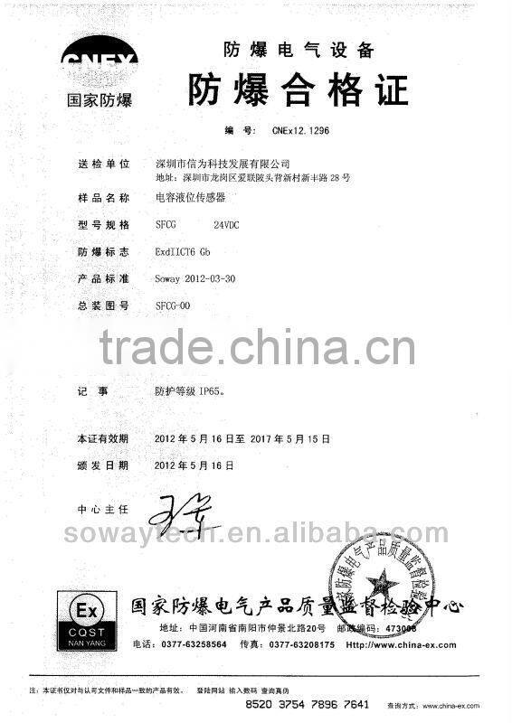 Magnetostrictive gasoline level sensors