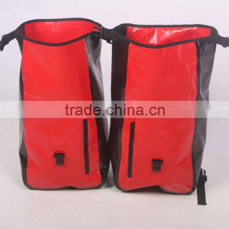 pvc waterproof folding bike bag