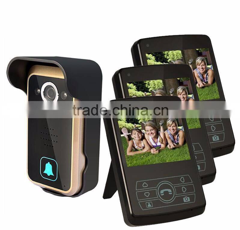 3.5"screen Wireless Video Door Phone villa door phone system