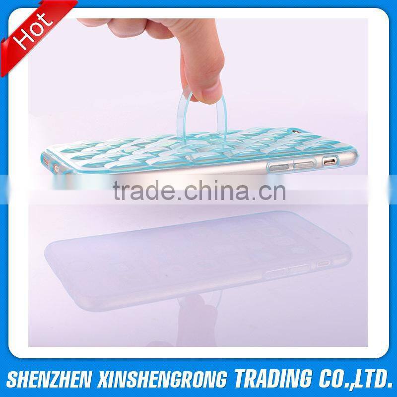 With Ring design TPU cases for iPhone 6,mobile phone cover case for iPhone 6 smartphone case factory sell