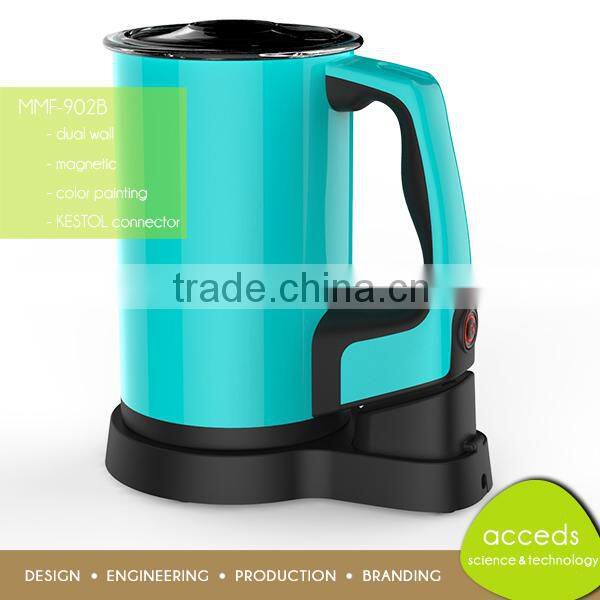 Stainless Steel New Design Magnetic Italian GS Electric Milk Frother