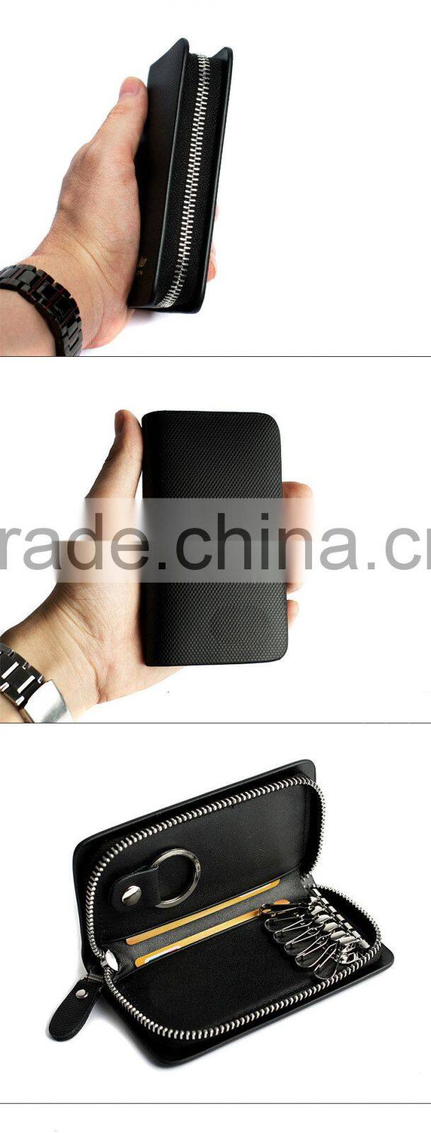 High capacity key chain car key wallet for Christmas gift