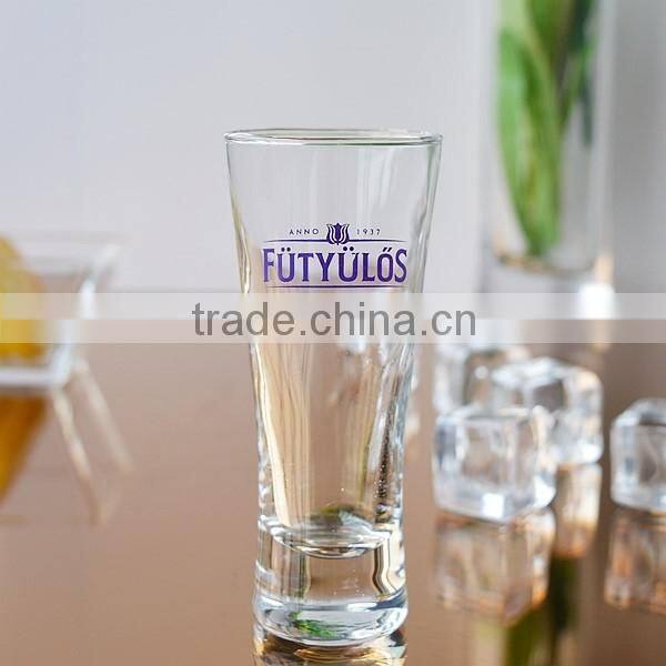 Low cost high quality shooter shot glass with decal