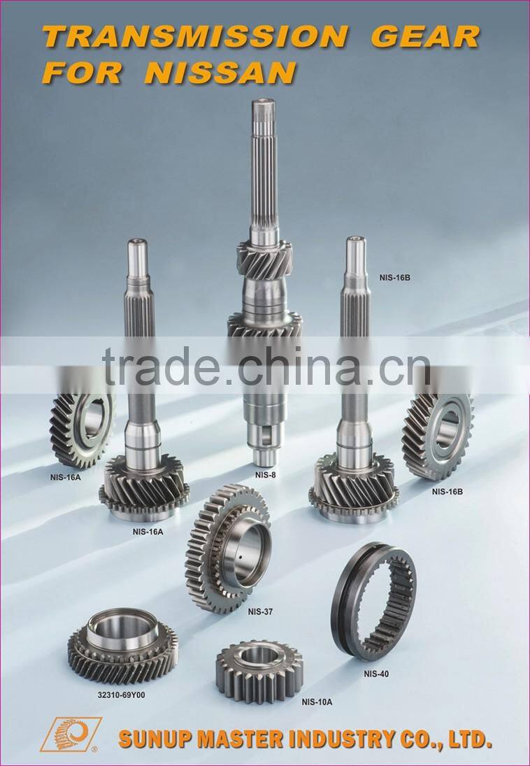 Made in Taiwan high quality transmission gears NISSAN td27 gearbox